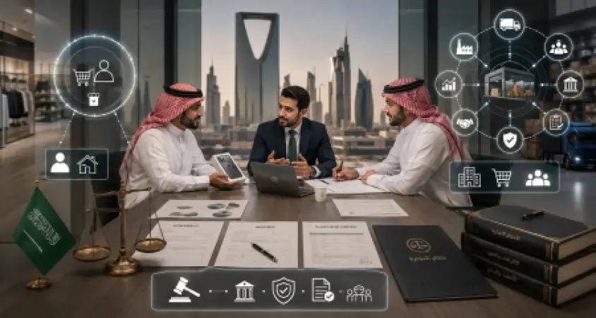 ما معنى العمل التجاري في النظام السعودي؟